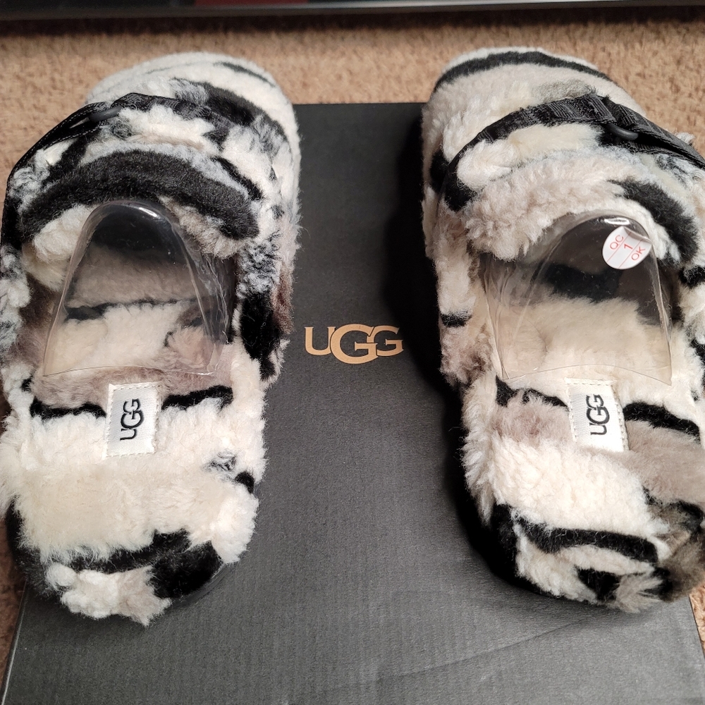 Fluff It Cali Collage Men's UGG Slippers